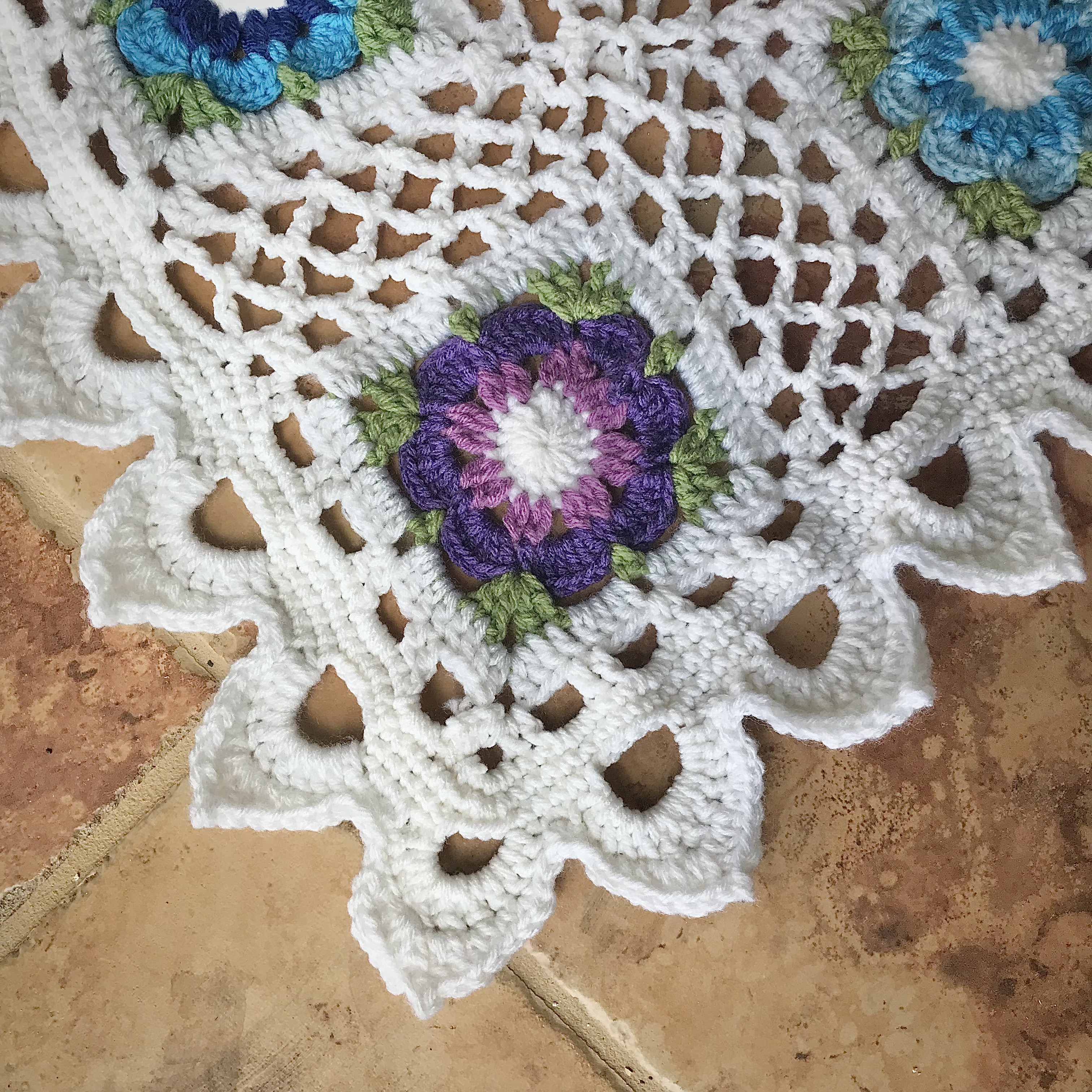 My Secret Garden Afghan Crochet Blanket Pattern – CAL Part 3