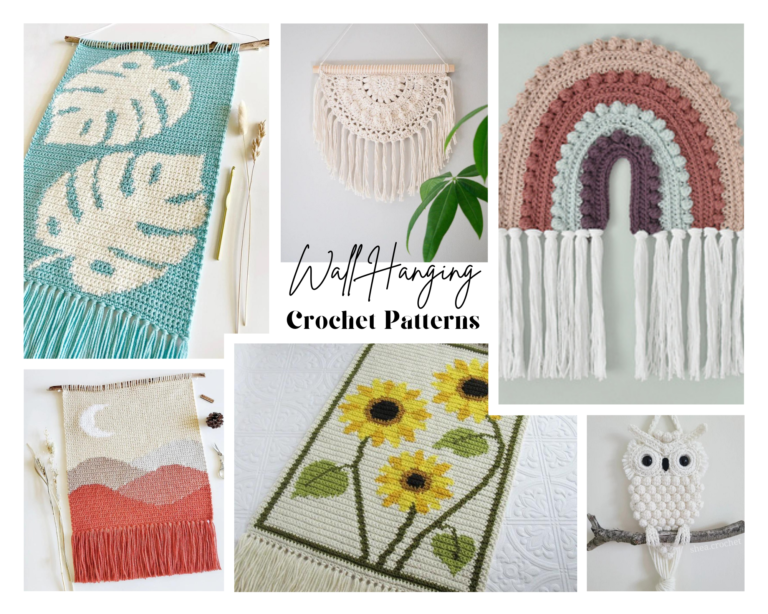 10 Crochet Wall Hanging Patterns You Need in Your Life