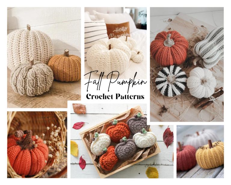 20 Crochet Fall Pumpkins to Spice Up 2023