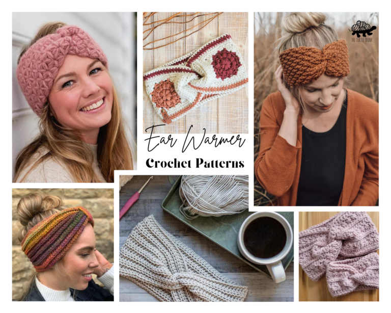 18 Crochet Ear Warmer Patterns for Staying Cozy