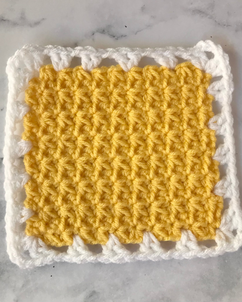 crochet star stitch
