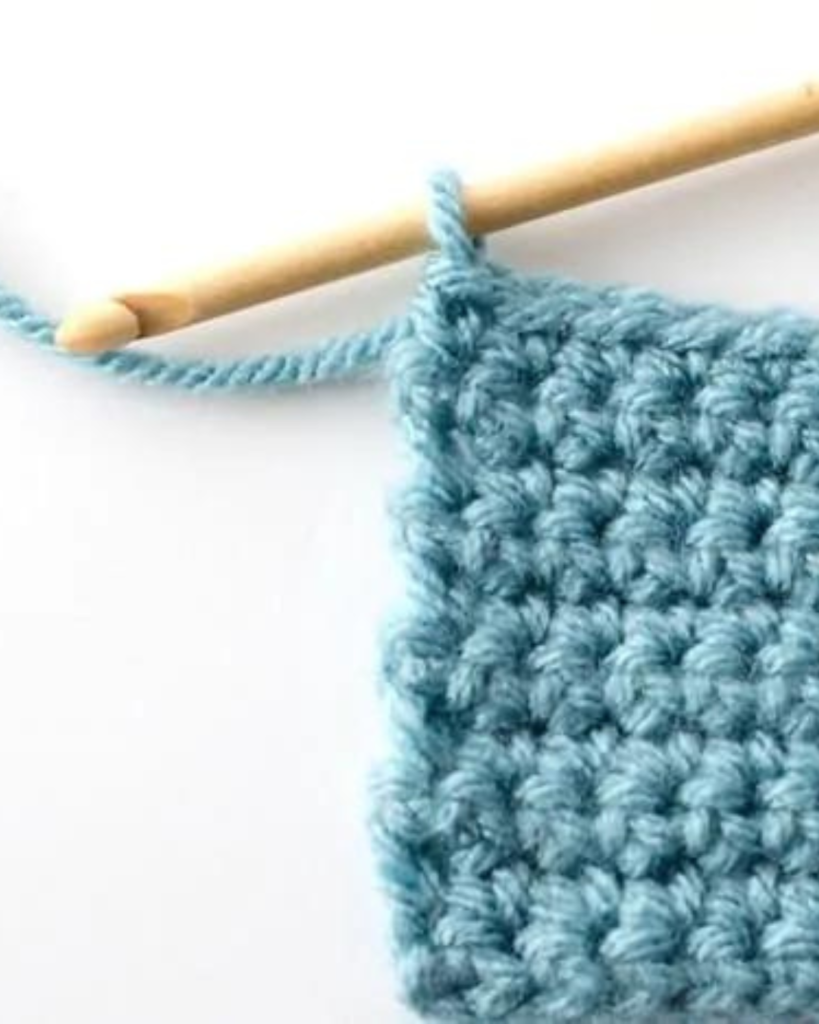 single crochet stitch