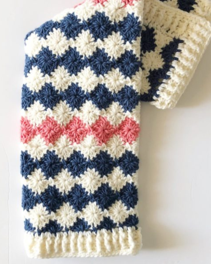 crochet harlequin stitch