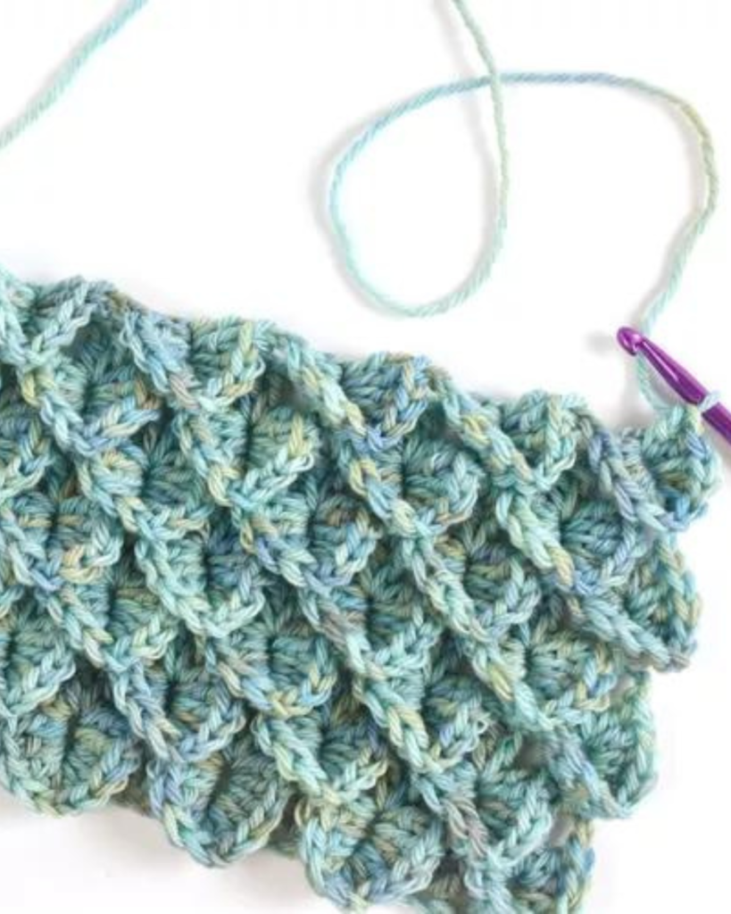 crochet crocodile stitch