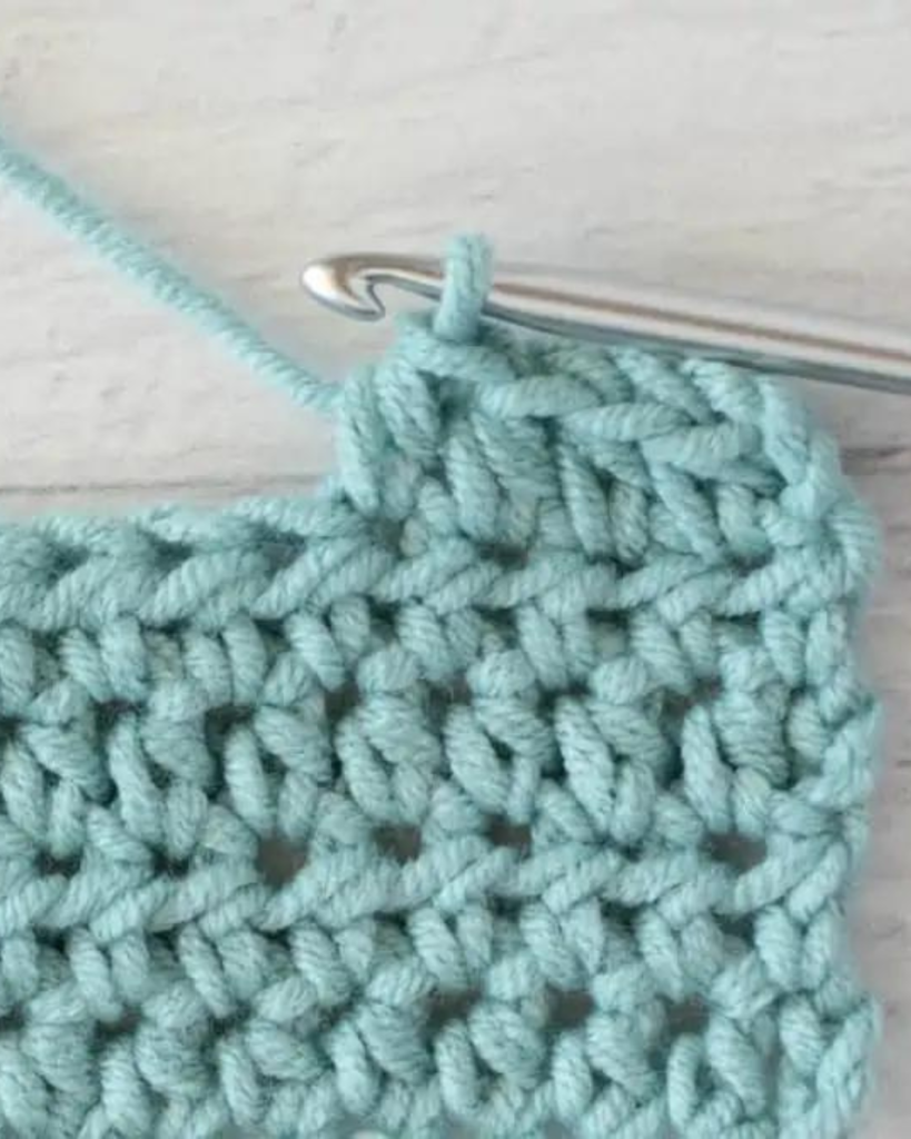 half double crochet stitch