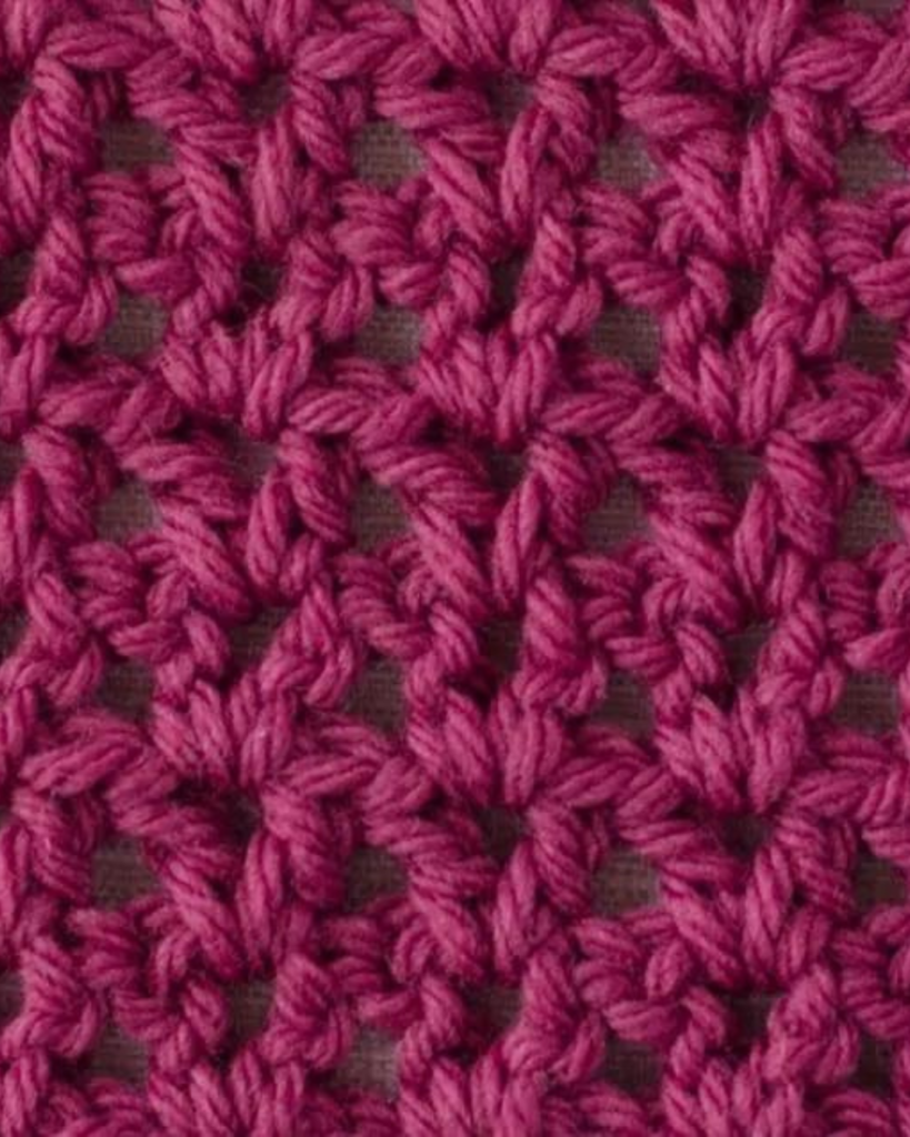 crochet rope stitch