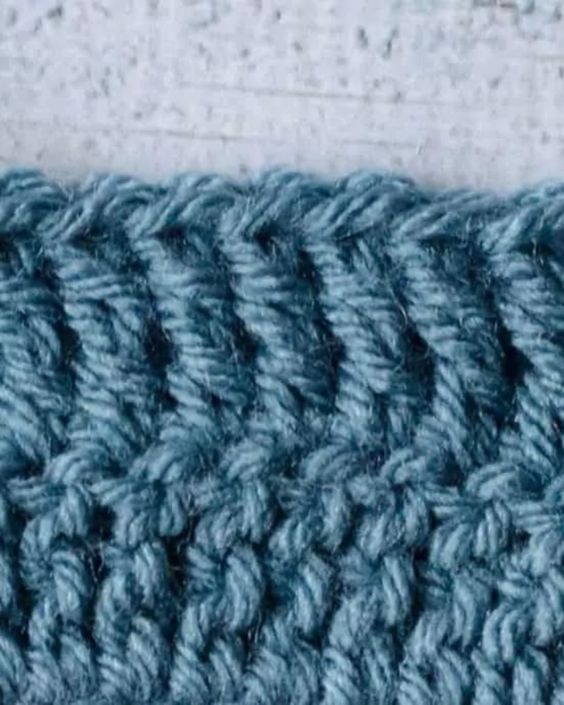 treble crochet stitch