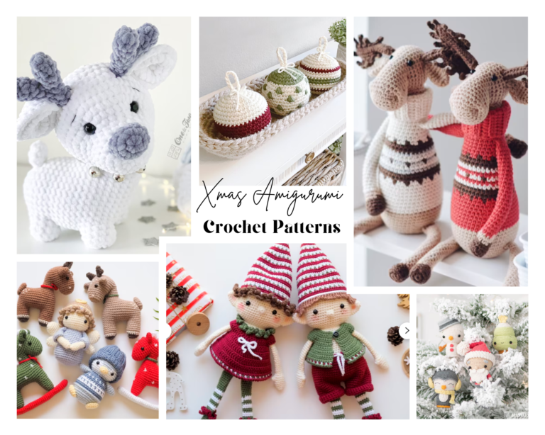 18 Crochet Christmas Amigurumi You Need