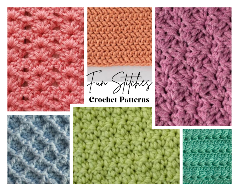 Top 30 Crochet Stitches for 2024