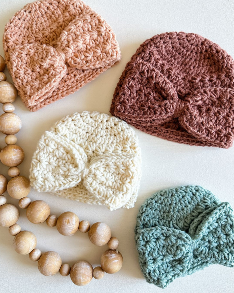 quick crochet baby gifts – simple baby hat pattern