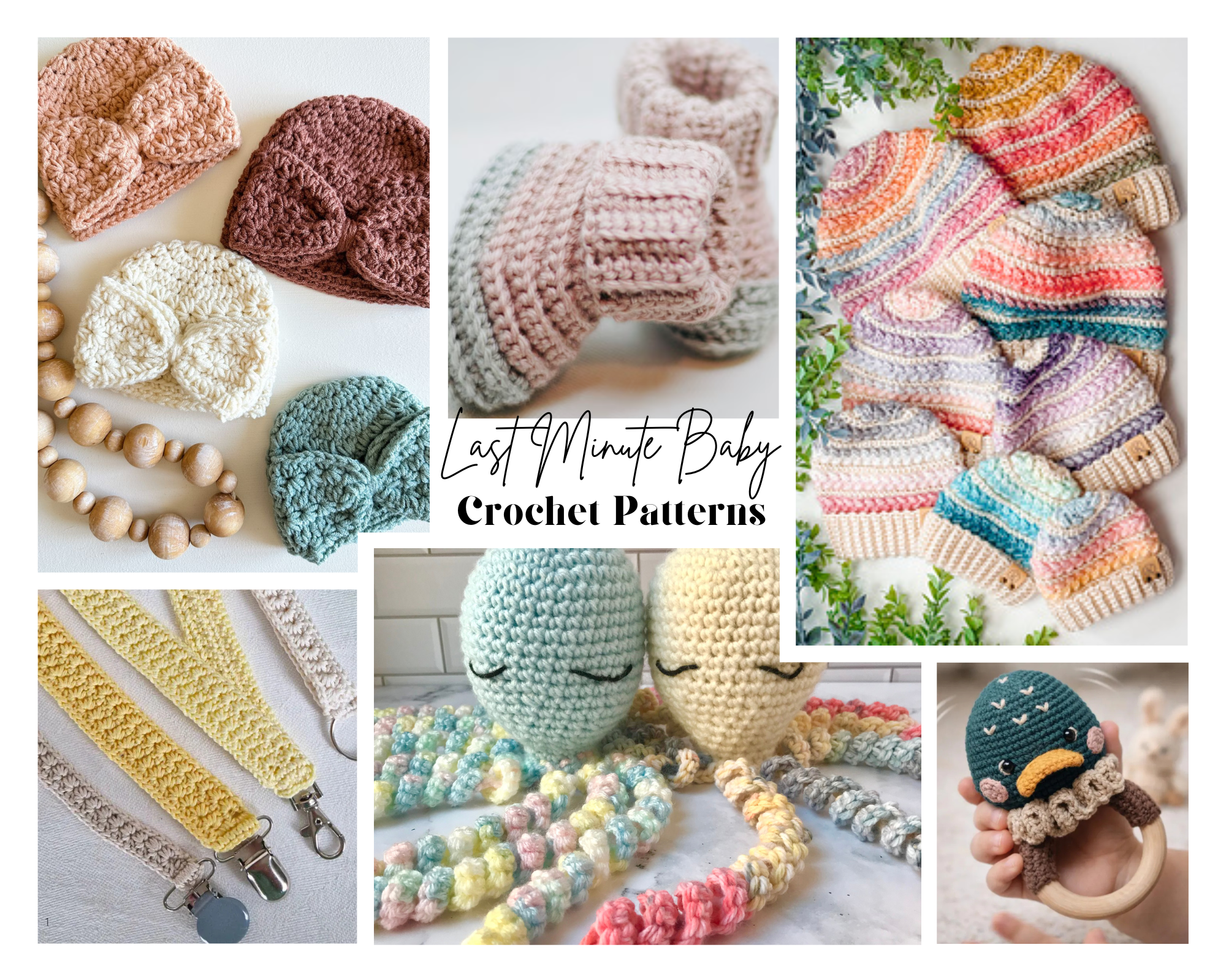 quick crochet baby gifts – easy handmade baby gift ideas
